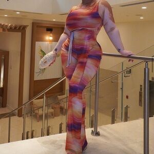 Tye dye jumpsuit